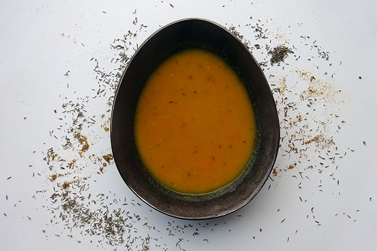 wortel kerrie soep
