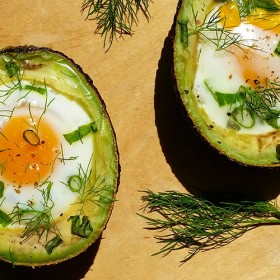 avocado eggs