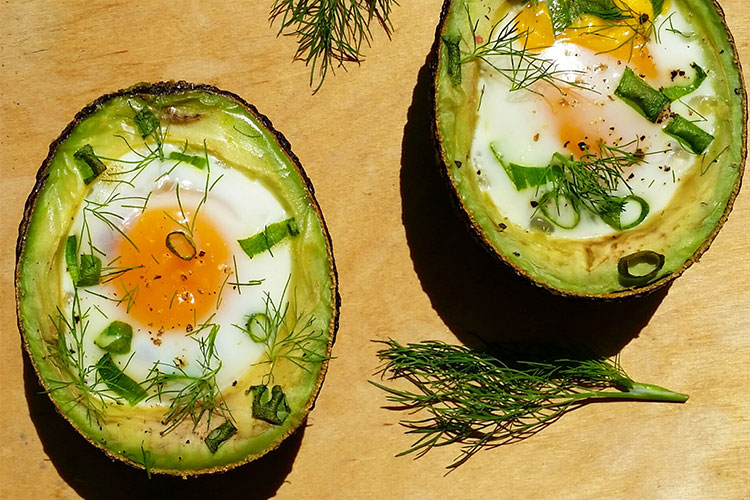 avocado eggs