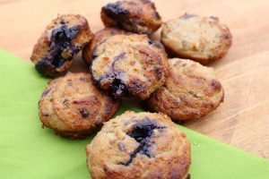 Bosbessen muffins