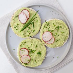 Avocadospread met hüttenkäse