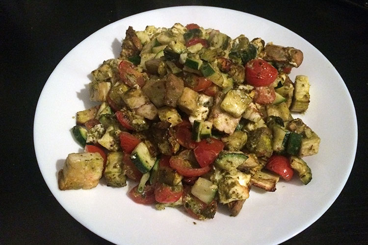 Aubergine ovenschotel