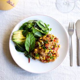 Mexicaanse chili met quinoa