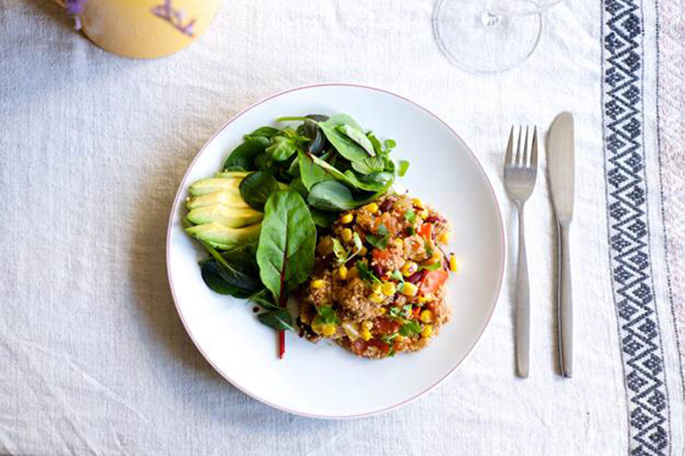 Mexicaanse chili met quinoa