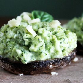 risotto-portobello