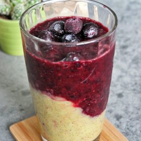 Kiwi-bosbessen-smoothie