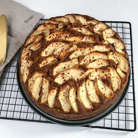 Vegan appelcake