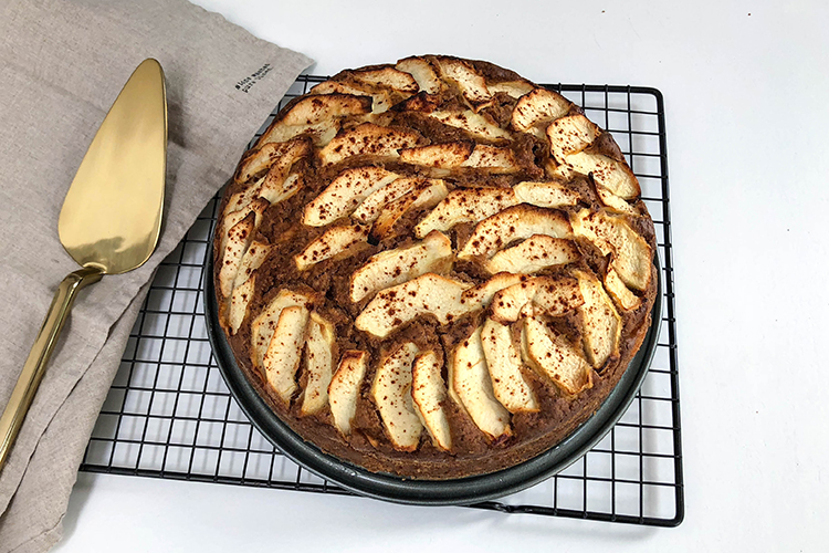 Vegan appelcake