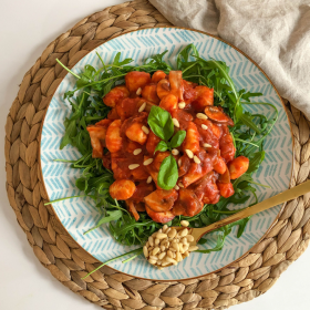 Gnocchi met zongedroogde tomaat