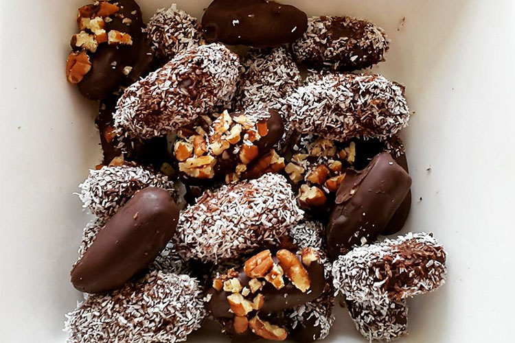 Chocolade dadels