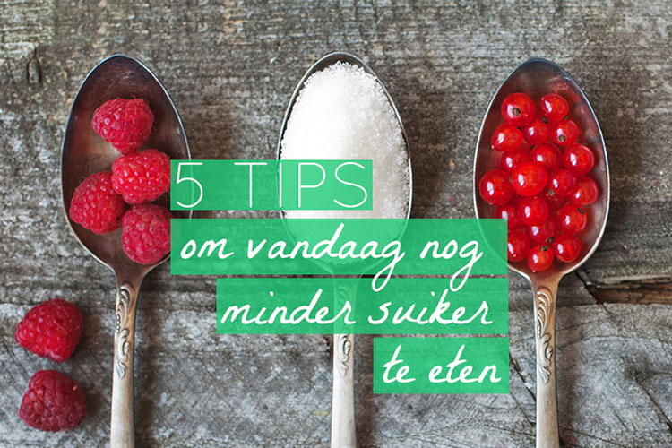 Tips om te minderen met suiker