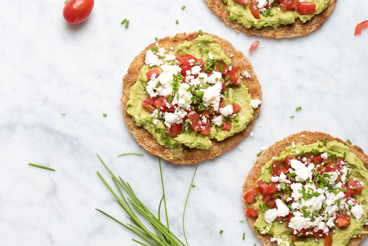 Griekse avocado pita's