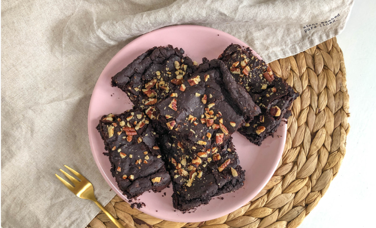 Vegan bean brownies