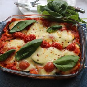 pompoen lasagne