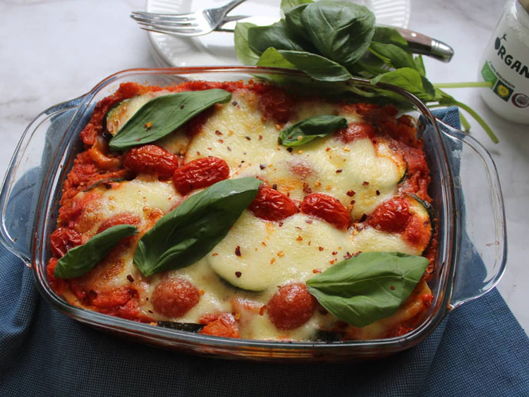 pompoen lasagne